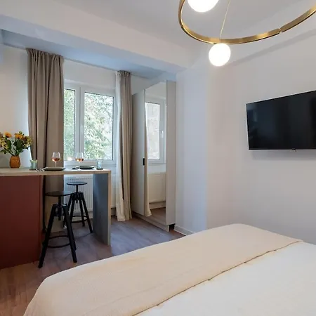 아파트 Cozy Urban - Peaceful Near Center 부쿠레슈티